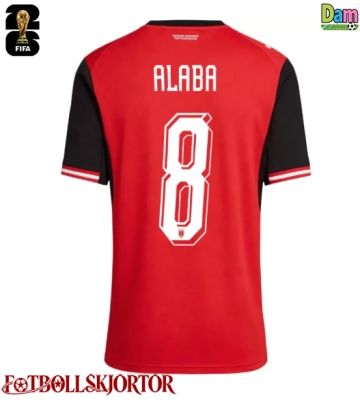 Österrike David Alaba #8 Hemmatröja Dam VM 2026 Kortärmad